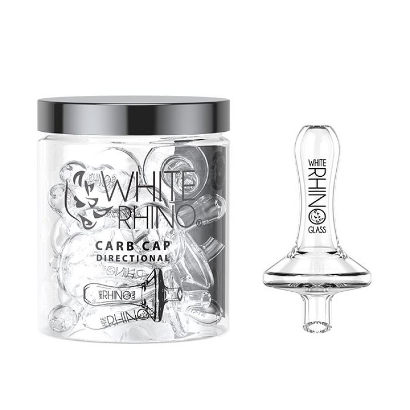 White Rhino Directional Carb Cap 20CT, unik distribution, thc